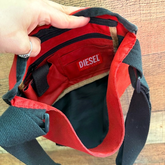 Unisex Diesel Vintage Y2K Nylon Adjustable Bag - Picture 7 of 9